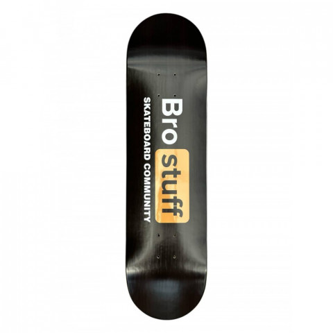 Дека для скейтборда BroStuff - Brohub Black 8.0 Дека для скейтборда BroStuff - Brohub Black 8.0